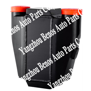 通用铝中冷器竞赛黑色27.56x11.8x3.94英寸。核心 - Product Image 3