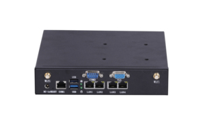 2025 ELSKY Mini Computer a buon mercato con J1900 processore DDR3L VGA 4 * RJ45 LAN SATA2.0 2 * RS232 Fanless incorporato PC