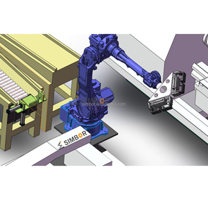 6-Achsen-CNC-Roboterlast Entladen von Metallteilen Cobot-Roboter Fräsen Schleifen Stanzen Bohrmaschine Last Entladen Cobot-Roboter - Product Image 2