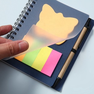 Bloc de notas con logotipo personalizado de Office con bolígrafo y notas adhesivas elegantes Notas adhesivas personalizadas Cuaderno de cubierta de papel - Product Image 6