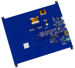 Offener Metallrahmen 8 Zoll quadratisch anzeige aktiver Touchscreen-Monitor mit VGA HDMI und USB Lautsprecher für Linux Raspberry PI - Product Image 4