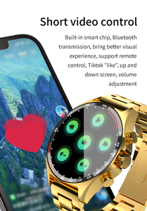 Smartwatch JS27 Pro <span class=keywords><strong>Max</strong></span> yuvarlak arama tüm dokunmatik ekran spor izci BT yüksek kalite reloj android akıllı saat bağlamak