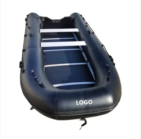 Hot Sale Russian 18ft 550cm PVC Foldable Inflatable Boat With Fishing Holder