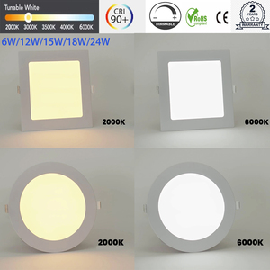 2000-6000k 12W Smart Home Ceiling Light <strong>170mm</strong> Cct Benory 24v Pwm Loxone Tree Control4 Dali KNX Gvs Tuya Dimmable <strong>Led</strong> Panel Light - Product Image 4