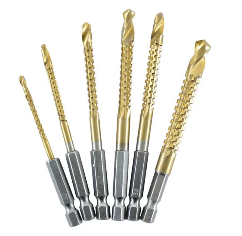 Cutícula Limpo Pequeno Tornado Cônico Barril Cristal Russo Diamante Aço Set Prego Brocas, fabricante kidea broca hss