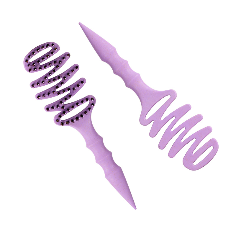 Peines para peinar el cabello morado