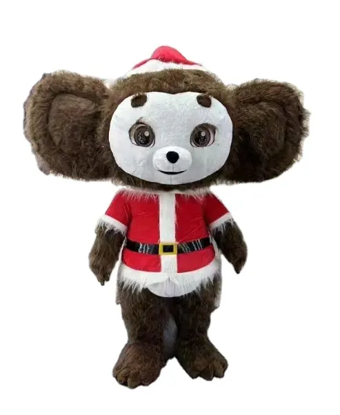 Weihnachtshochzeit aufblasbare Eisbären-Mascottenkostüme für Erwachsene und Kinder