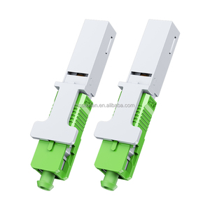 SAIVXIAN SC APC Conector rápido de fibra óptica Adaptador de conexión en frío Modelo LC para redes CWDM 5G WiFi CATV para aplicaciones FTTH - Product Image 1