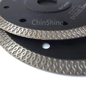 Chinshine thiêu kết lưỡi cưa kim cương liên tục cá striate kim cương cắt đĩa cho dekton gạch sứ - Product Image 1