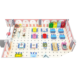 Trong nhà trẻ em Thiên Đường gà đội theo dõi bảng khối xây dựng khối lắp ráp đá cẩm thạch bảng trò chơi thông minh - Product Image 2