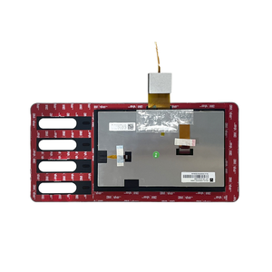 Alto brillo 8 pulgadas frontal IP65 impermeable TFT LCD interfaz USB antideslumbrante múltiples puntos táctiles módulo táctil capacitivo - Product Image 1