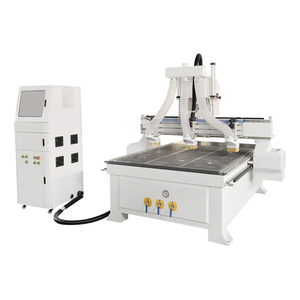 Nueva entrega 1315 1325 Máquina enrutadora CNC Máquina CNC de 3 ejes Husillo refrigerado por agua refrigerado por aire Máquina rotativa 3D CNC de madera con Dsp - Product Image 3