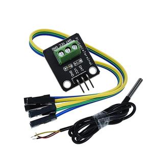 <strong>DS18B20</strong> Temperature <strong>Sensor</strong> Module Kit Waterproof 100CM Digital <strong>Sensor</strong> Cable Stainless Steel Probe Terminal Adapter - Product Image 6