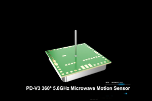 Pdlux, venta al por mayor, módulo de sensor de radar Doppler de microondas, Sensor de movimiento y posición para detección de objetos en movimiento