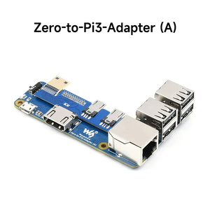 Raspberry Pi Zero/2 W zu RPi3B/3B+ Erweiterungskabel Hauptplatine Umwandlungsmodul 100 Mbps Ethernet-Port - Product Image 2