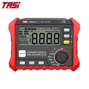 Tasi ตัวทดสอบความต้านทาน RCD TA872A มีสวิตช์วัดการรั่วมัลติมิเตอร์แบบเอาต์พุตมิเตอร์ดิจิตอล - Product Image 1