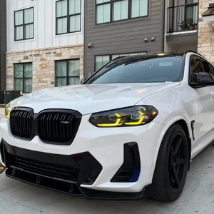 Sarı melek göz DRL LED panoları için 2022 2023 BM-W X3 X3M G01 X4 X4M G02 F97 LCI far mavi gündüz koşu işık kırmızı - Product Image 3