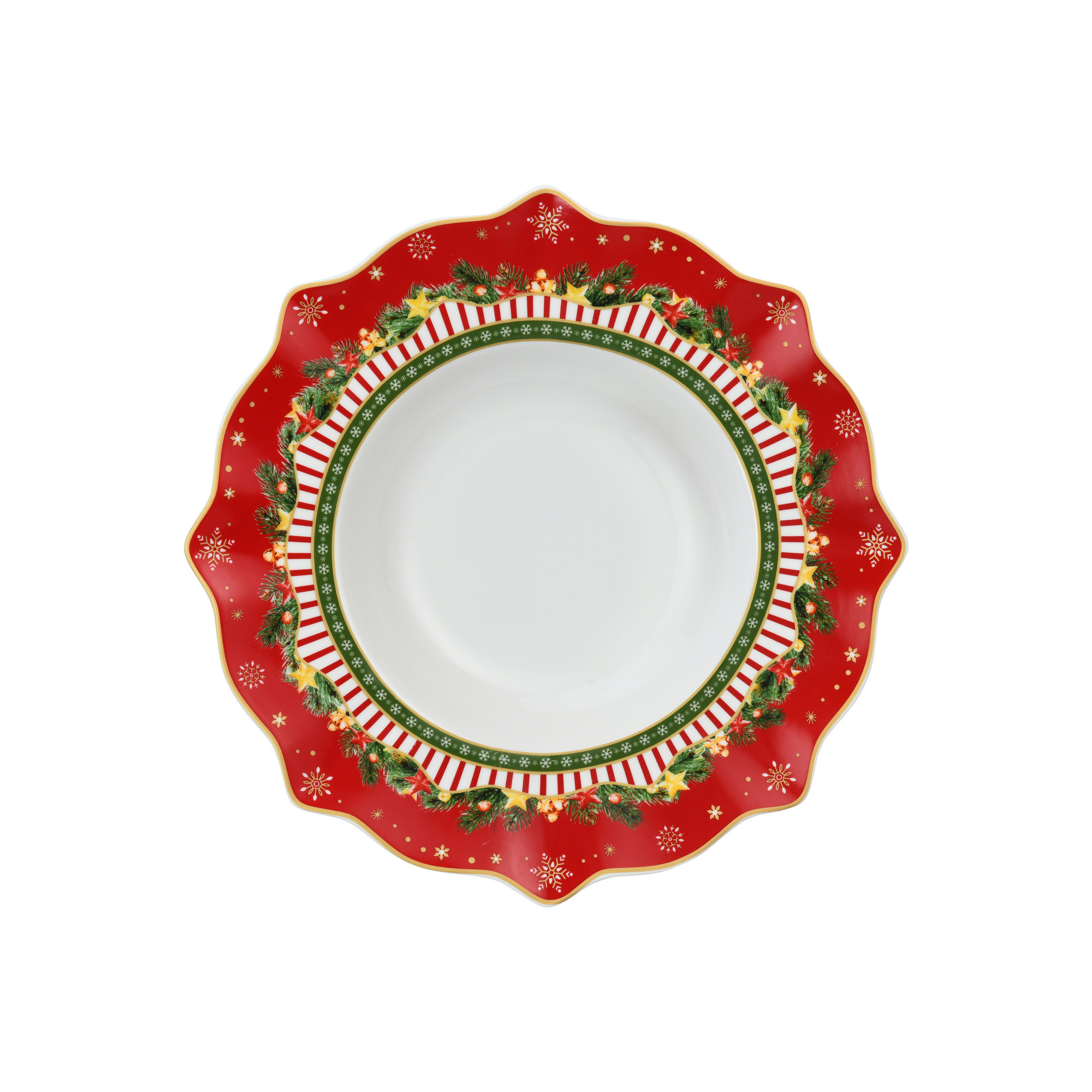 Assiette à soupe 10.5 ''Coupé