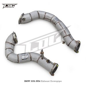 Custom Racing DownpipeสําหรับBMW 335/335i 3.0T N54 2013-2015 ท่อไอเสียดาวน์ไทป์หัว - Product Image 6
