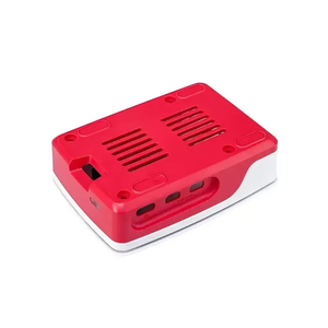 <strong>Raspberry</strong> PI5 Generation PI5 red and white <strong>CASE</strong> <strong>PI</strong>-<strong>Case</strong> Official <strong>Case</strong> with fan heat sink - Product Image 2
