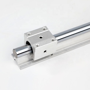 Aluminum Support Steel Shaft <strong>Linear</strong> Motion Guide <strong>Slide</strong> <strong>Rail</strong> SBR40 for Automatic System - Product Image 3