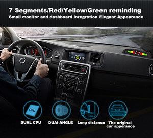 <strong>Wireless</strong> <strong>Reverse</strong> Camera Parking Lot Car <strong>Sensors</strong> Reversing Aid Parking <strong>Sensor</strong> <strong>System</strong> with Turkish Voice LED Display - Product Image 5