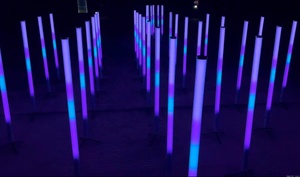Display Wireless ricaricabile da esterno illuminazione RDM batteria Pixel Tube DMX Mobile ricarica telecomando luce solida - Product Image 2