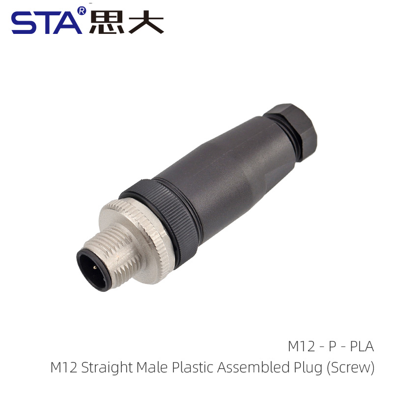Straight Male Plastic Assembled