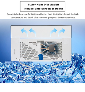 OEM 23.8 27 WIN11 pc de escritorio i3 i5 i7中央处理器电脑内置相机游戏台式电脑aio电脑集一体机 - Product Image 3