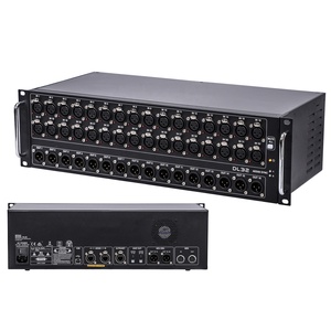 Mezclador Digital DL32, caja de escenario de 32 entradas y 16 salidas con 32 preamplificadores de micrófono, mezclador de consola de Audio para escenario musical
