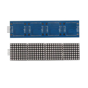 MAX7219 5ピンラインシングルチップマイクロコンピューターモジュールを備えたマイクロコントローラー4in1ディスプレイ用ドットマトリックスモジュール - Product Image 2