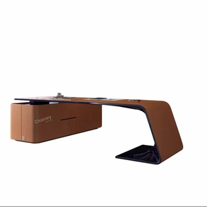 910 Modern light luxury simple style scrivania in legno massello di fascia alta scrivania per computer scrivania da studio ad angolo - Product Image 6