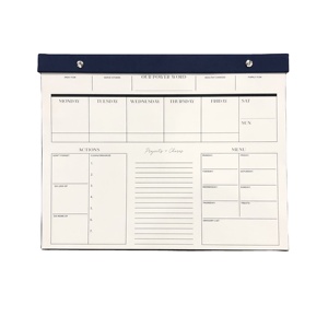 Papel de promoción personalizado A4 de alta calidad, notas postales, planificador semanal mensual, Cubo de notas de recarga, calendario en blanco, Bloc de notas - Product Image 1