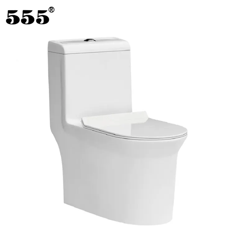 555 Africa Un Pezzi Servizi Igienici Con Built-In di Bidet Wc E Lavandino Combinato A Risciacquo Copertura di Sede