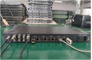 ASI IP SFP USB输入输出8 16承载ISDB-T/dvb-c/DVB-T/ATSC IP有线电视调制器