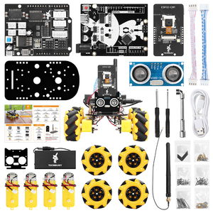 Tscinbuny ESP32 CAM Smart Robot Car Wireless Transmission 4WD Kit With Camera