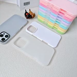 适用于iPhone 17 Pro TPU + 电脑外壳-二合一组合设计，糖果色系列，透明哑光，最小起订量20 - Product Image 6