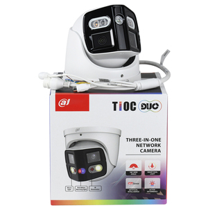 DH-IPC-PDW3849-A180-AS-PV güvenlik IP kamera yeni kamera telefon 2X4MP TIOC göz küresi Wizsense ağ kamerası ile bağlayın - Product Image 2