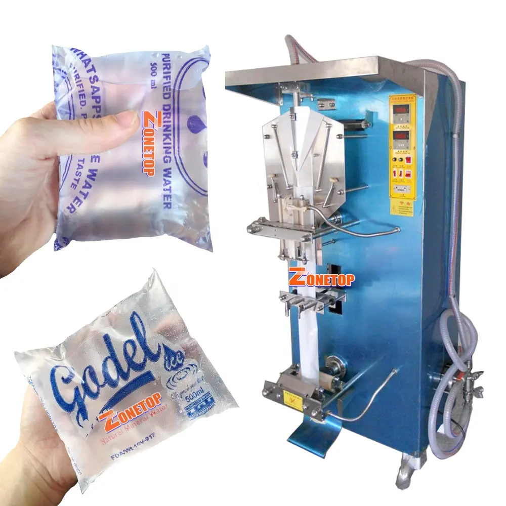 Hot Sale Price in Africa Automatic Plastic Bag Drinking Pure Sachet Water Making Machine