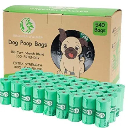 2023 Wholesale Custom Printed Biodegradable Disposable Pet Dog Poop Bags