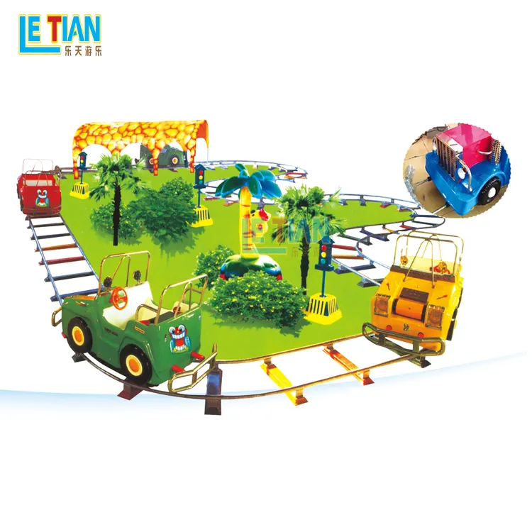 Train électrique pour enfants, parc d'attractions pour bébé, mini trotteur, animal, chasse