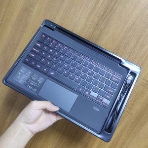 微软表面专业版8 7 6 5 4 3 GO 1 2 3封面新款聚氨酯皮革平板无线触摸板触摸灯键盘外壳 - Product Image 6