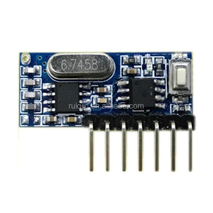 433Mhz telecomando Wireless 4CH RF relè 1527 modulo di apprendimento per ricevitore luminoso Kit per la codifica - Product Image 1