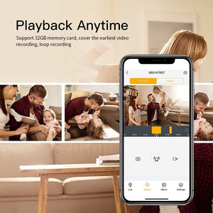 低価格A3 1080P HDリモートビューワイヤレスWifiナイトビジョンスマートインターホンモニタリングアラームホームミニセキュリティカメラIP - Product Image 4