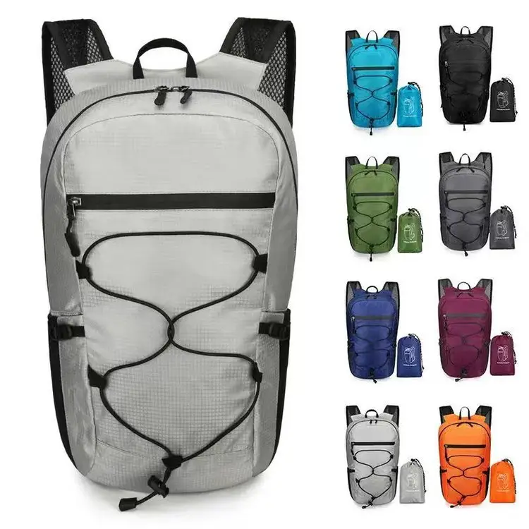 Mochila impermeable ligera de alta calidad para senderismo, mochila transpirable para montañismo y senderismo, bolsa plegable para exteriores, 20-35L