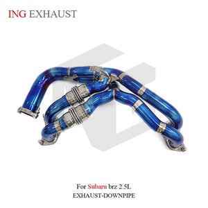 Yüksek kaliteli titanyum alaşımlı egzoz sistemi başlıkları Subaru Brz 2.5L için yüksek akış performansı ile otomatik dönüm boru parçaları - Product Image 2