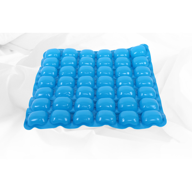 Blue with a small air pump