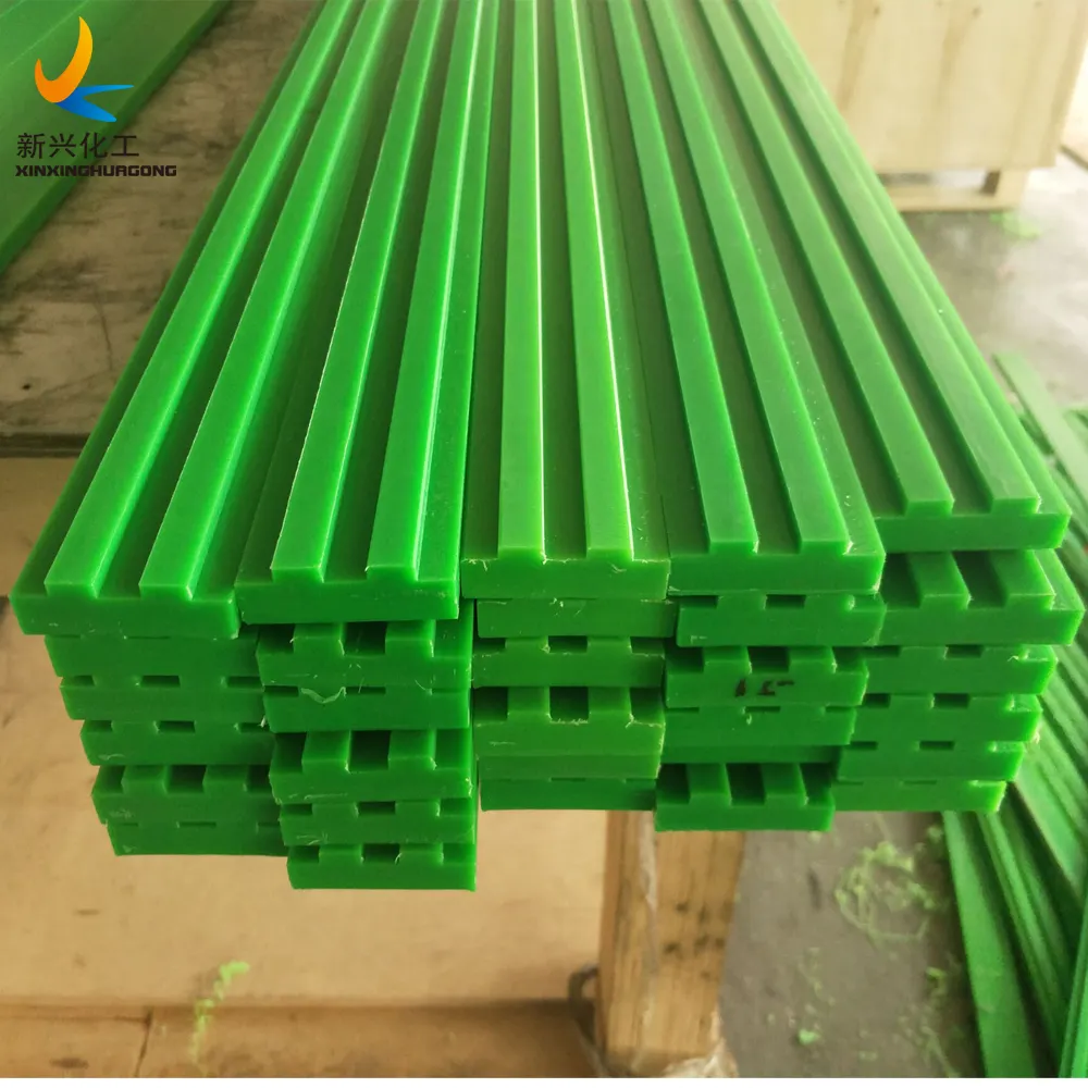 คู่มือรางสวมใส่สายพานลำเลียงท่องเที่ยวเลื่อนพลาสติกUhmw Pe Chain Guide Rails