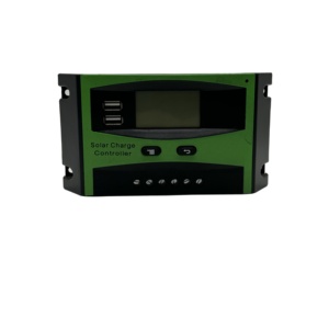 Высококачественный контроллер солнечной батареи 12 В 24 В Auto 30A/20A/10A PWM зарядное устройство с ЖК-дисплеем двойной USB 5 В выход - Product Image 3