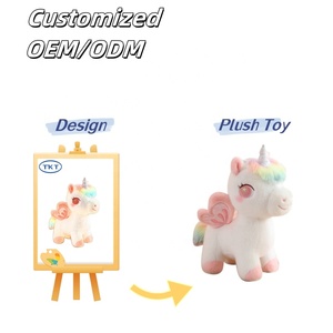Bambola di peluche carina calda con pulsante sonoro regalo di compleanno per matrimoni e creazioni d'arte - Product Image 1